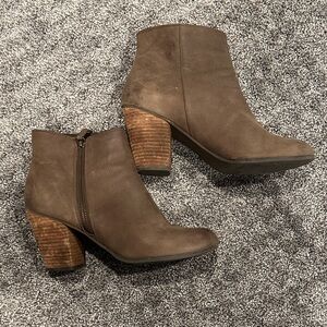 Elegant Brown Ankle Booties